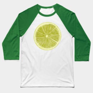 Lime or Lemon Baseball T-Shirt